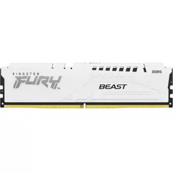 Память DDR5 DIMM 16Gb, 6000MHz, CL36, 1.35V, Kingston FURY Beast White EXPO (KF560C36BWE2-16) Retail