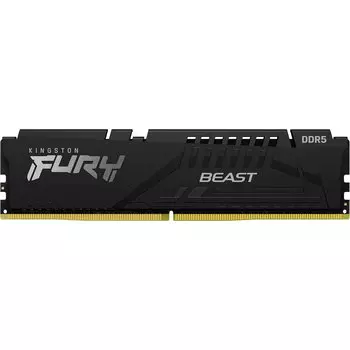 Память DDR5 DIMM 32Gb, 6000MHz, CL36, 1.35V, Kingston, FURY Beast Black EXPO (KF560C36BBE-32) Retail