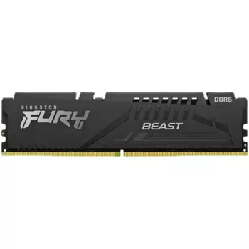 Память DDR5 DIMM 8Gb, 4800MHz, CL38, 1.1V Kingston Fury Beast Black RGB (KF548C38BBA-8)