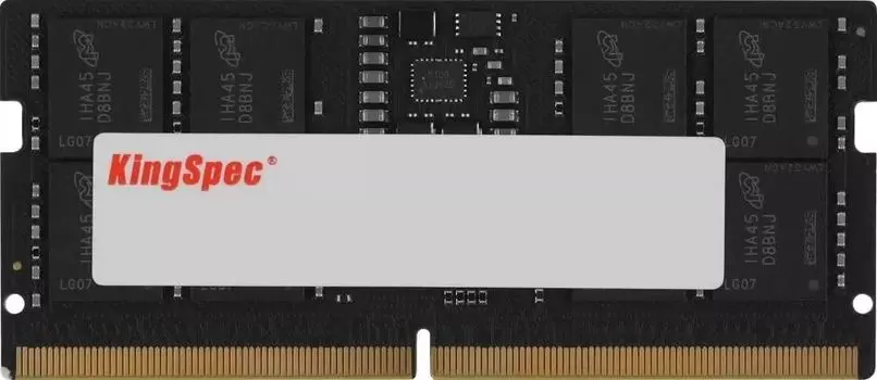 Память DDR5 SODIMM 16Gb, 5600MHz, CL40, 1.1V, KingSpec (KS5600D5N11016G) Retail