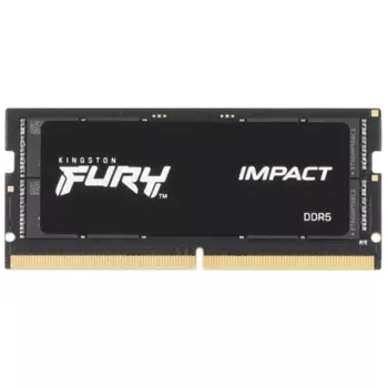 Память DDR5 SODIMM 32Gb, 5600MHz, CL40, 1.1 В, Kingston, FURY Impact Black (KF556S40IB-32) Retail