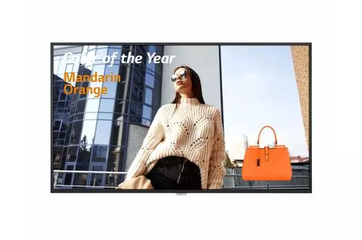 Панель 55" LG 55UH5F-H, 4K, 3840x2160, 500кд/м2, 8мс, Rj-45, WiFi, HDMI, DVI, DisplayPort, USB, черный