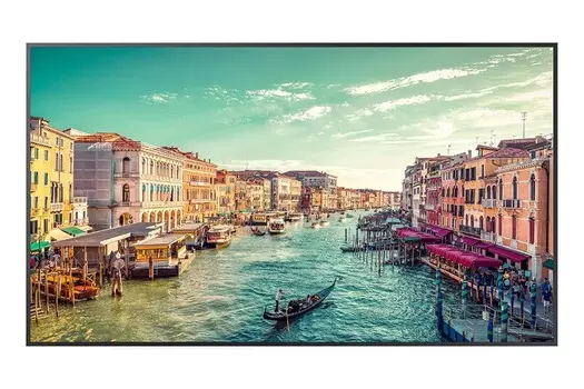 Панель 98" Samsung QM98T, 4K, 3840x2160, 500кд/м2, 8мс, Rj-45, HDMI, DVI, USB, черный (LH98QMTEPGCXCI)