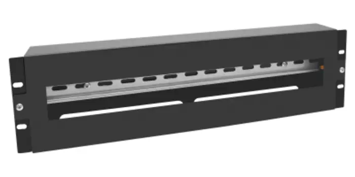 Панель SNR SNR-PDR-19-B, 19" с DIN-рейкой 3U, черный