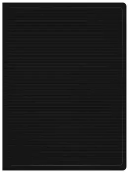 Папка БЮРОКРАТ пластик, черный (DLV20BLCK)