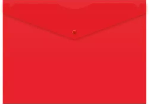 Папка БЮРОКРАТ пластик, красный (PK803ANred)