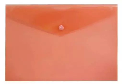 Папка БЮРОКРАТ пластик, красный (PK804A5red)