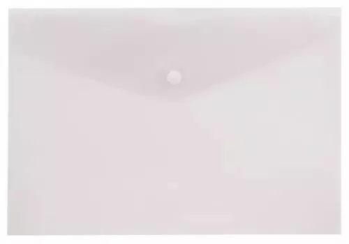 Папка БЮРОКРАТ пластик, Прозрачный (PK804A5clear)