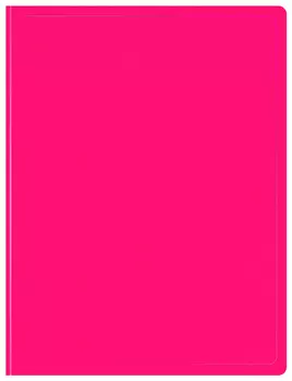 Папка БЮРОКРАТ пластик, розовый (DNE07V10PINK)