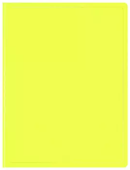 Папка БЮРОКРАТ пластик, желтый (DNE07V20YEL)