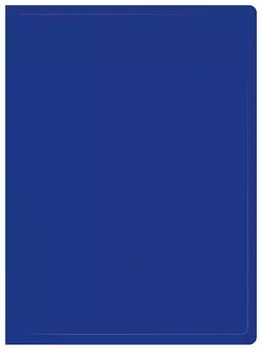 Папка Buro пластик, синий (-ECB100BLUE)