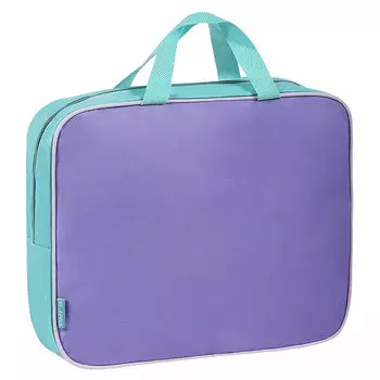 Папка-портфель STAFF полиэстер, 80, фиолетовый (271487)