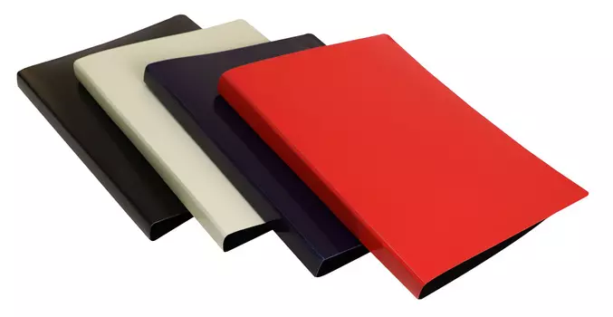 Папка с зажимом БЮРОКРАТ пластик, 27, молочный (DL07CMILK)