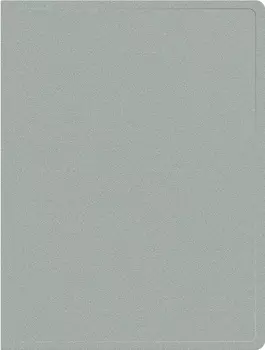 Папка с зажимом Buro пластик, серый (-ECB04CGREY)