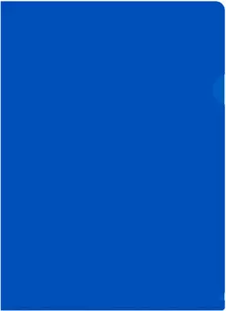 Папка-уголок БЮРОКРАТ пластик (-E310N/1BLU)