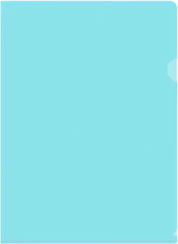 Папка-уголок БЮРОКРАТ пластик (-EPAST/BLUE)