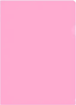 Папка-уголок БЮРОКРАТ пластик (-EPAST/PINK)