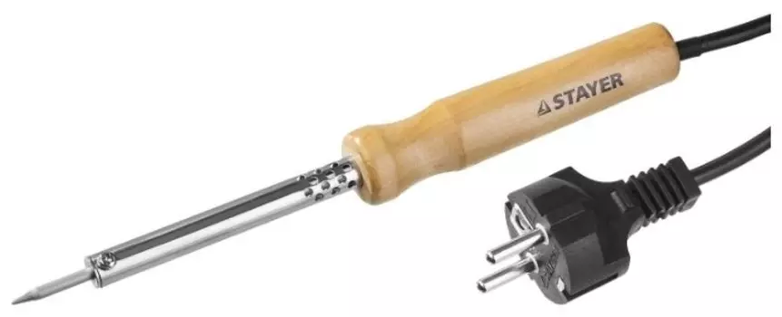 Паяльник STAYER Master 55310-25, 25 Вт, сетевой