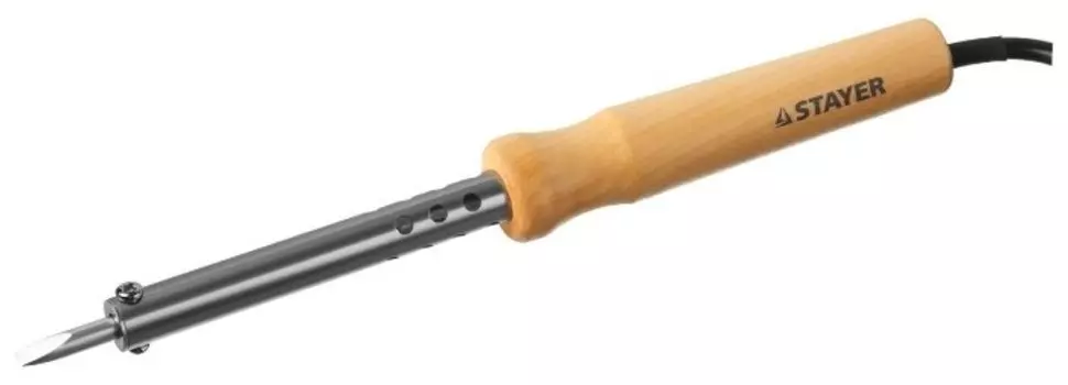 Паяльник STAYER Master 55310-80, 80 Вт, сетевой