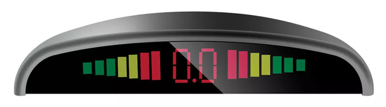 Парктроник Digma DCK-100, черный, 4 датчика, 22, цвет датчиков черный