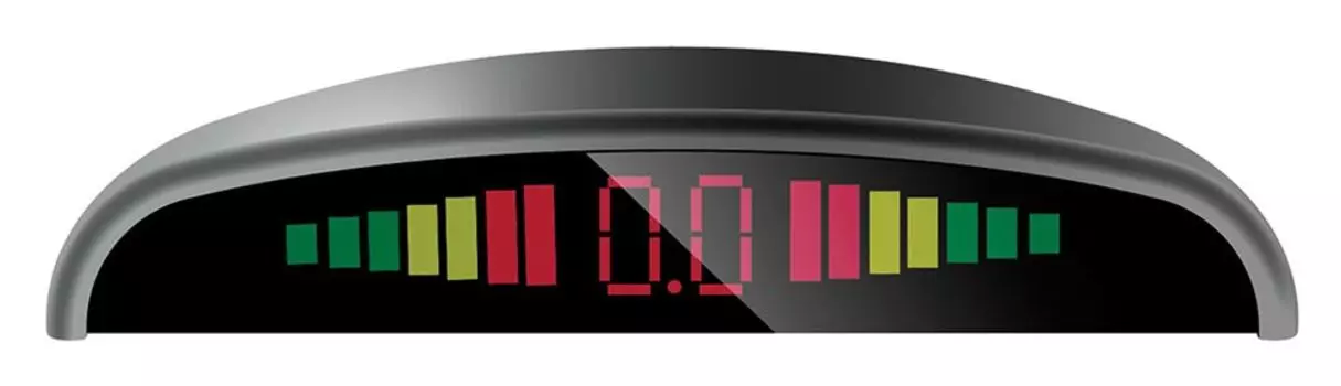 Парктроник Digma DCK-100S, серебристый, 4 датчика, 22, цвет датчиков серебристый