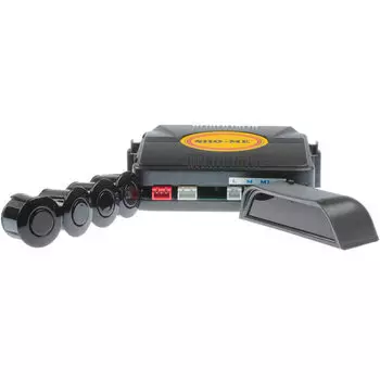 Парктроник Sho-Me Y-2630N04, черный, 4 датчика, 22, цвет датчиков черный