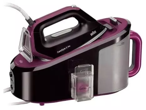 Парогенератор BRAUN CareStyle 5 IS 5155 BK 2.4 кВт, черный/сиреневый (IS5155BK)
