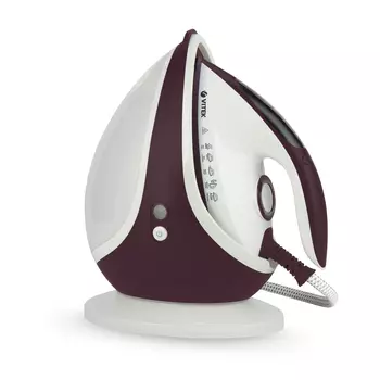 Парогенератор Vitek VT-2432 2.6 кВт, белый/бордовый ( VT-2432)