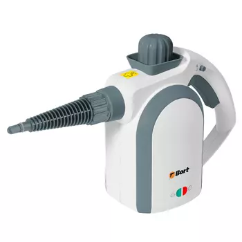 Пароочиститель Bort BDR-1200 1.2 кВт, белый/серый (93412871)