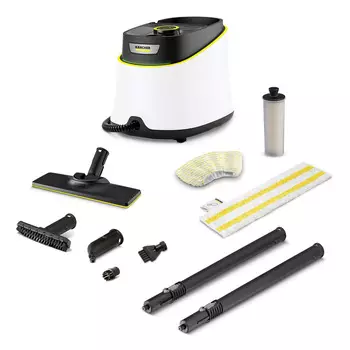 Пароочиститель KARCHER SC 3 Deluxe *EU EasyFix 1.9 кВт, белый (1.513-430.0)
