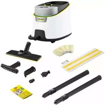 Пароочиститель KARCHER SC 4 Deluxe 2.2 кВт, белый (1.513-460.0)