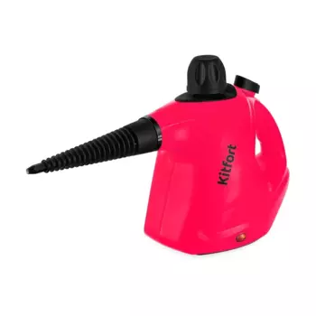 Пароочиститель Kitfort КТ-9138-1 1.05 кВт, красный (КТ-9138-1)