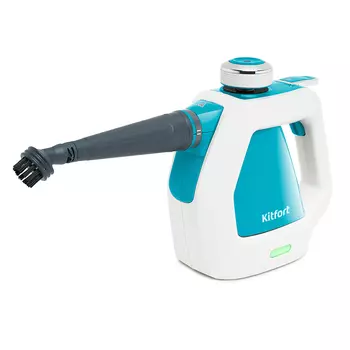 Пароочиститель Kitfort КТ-918-3 1 кВт, бирюзовый (КТ-918-3)