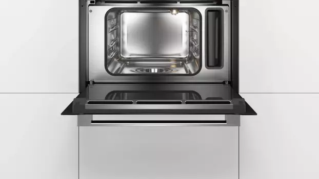 Пароварка BOSCH Serie 8 CDG634AS0, 1750Вт, ярусов: 3, черный (CDG634AS0)