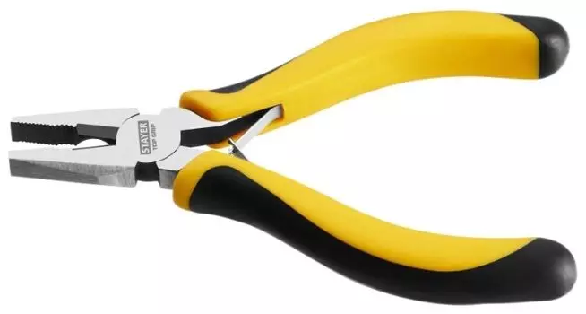 Пассатижи 120 мм, инструментальная сталь, двухкомпонентные рукоятки, Stayer Top Grip (2218-0_z02)