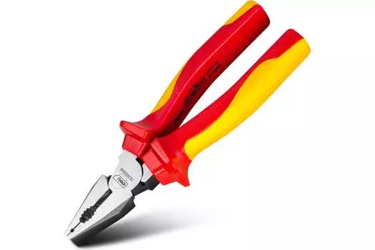 Пассатижи 160 мм, сталь, диэлектрические, двухкомпонентные рукоятки, Deli DL512006 (DL512006)