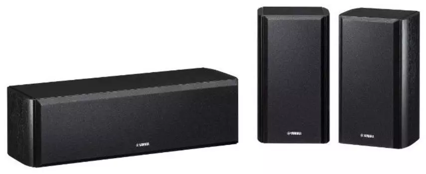 Пассивная акустика 3.0 Yamaha NS-P160 (Центральная и тыловые колонки, 140W), черный