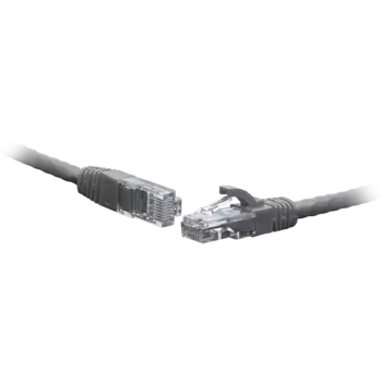 Патч-корд FTP кат.5e, 0.3м, RJ45-RJ45, серый, LSZH, экранированный, SNR (SNR-FU4-5E-003-LST-GY)