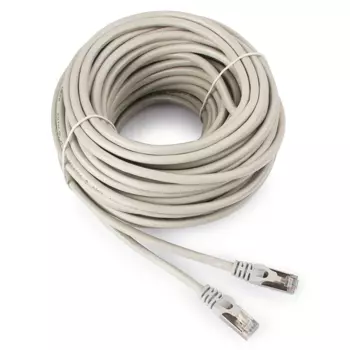 Патч-корд FTP кат.6 20м, RJ45-RJ45, серый, Cablexpert (PP6-20M)