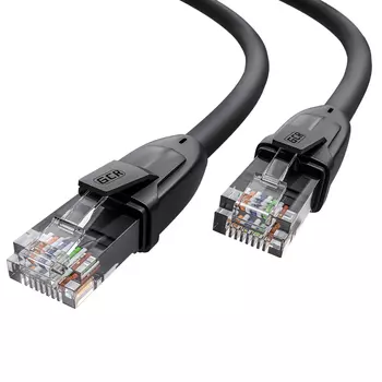 Патч-корд FTP кат.6, 40 м, RJ45-RJ45, черный, CU, экранированный, Greenconnect (GCR) GCR-52540 (GCR-52540)