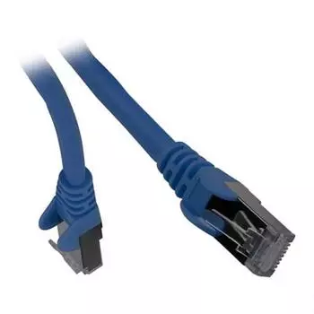 Патч-корд FTP кат.6a 2м, RJ45-RJ45, синий, LSZH, Lanmaster (LAN-PC45/S6A-2.0-BL)
