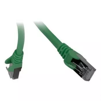 Патч-корд FTP кат.6a 3м, RJ45-RJ45, зеленый, LSZH, Lanmaster (LAN-PC45/S6A-3.0-GN)
