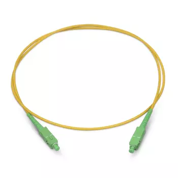 Патч-корд оптический Cabeus FOP(s)-9-SC/APC-SC/APC-15m, SC/APC-SC/APC, одномодовый, 9/125, G.652.D & G.657.A1, одинарный, 15м, желтый (FOP(s)-9-SC/APC-SC/APC-15m)
