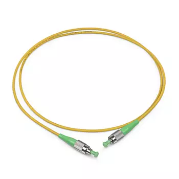 Патч-корд оптический Cabeus FOP(s)-9-FC/APC-FC/APC-7m, FC/APC-FC/APC, одномодовый, 9/125, OS2, одинарный, 7 м, LSZH, желтый (FOP(s)-9-FC/APC-FC/APC-7m)