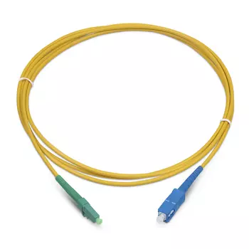 Патч-корд оптический Cabeus FOP(s)-9-SC/APC-LC/UPC-2m, SC/APC-LC/UPC, одномодовый, 9/125, OS2, 2м, желтый (FOP(s)-9-SC/APC-LC/UPC-2m)