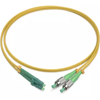Патч-корд оптический ExeGate FC-D-9-LC/APC-LC/APC-5M-LSZH, LC/APC-LC/APC, одномодовый, 9/125, OS2, двойной, 5 м, LSZH, желтый (EX295144RUS)