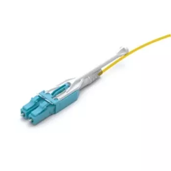 Патч-корд оптический LANMASTER, LC/PC-LC/PC, многомодовый, OM4, двойной, 1м, желтый (LAN-2LC-2LC/OM4-1.0)