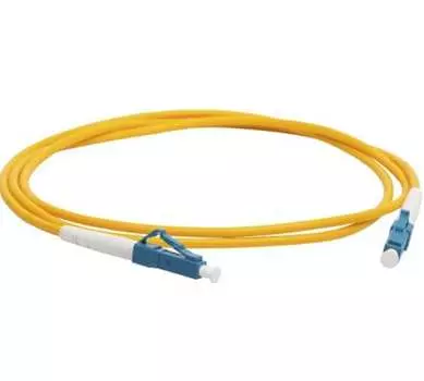 Патч-корд оптический LANMASTER, LC/UPC-SC/UPC, одномодовый, 9/125, OS2, одинарный, 1м, желтый (LAN-LC-SC/SU-1.0)
