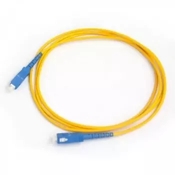 Патч-корд оптический NEWMAX NM-SC-SC/SU-3.0, SC/UPC-SC/UPC, одномодовый, 9/125, G.652.D, одинарный, 3 м, желтый (NM-SC-SC/SU-3.0)