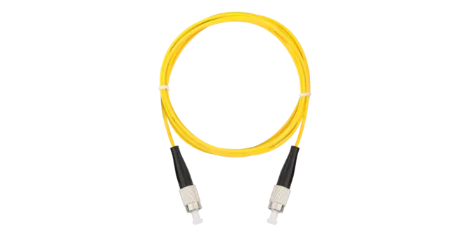 Патч-корд оптический NIKOMAX, FC/UPC-FC/UPC, одномодовый, 9/125, OS2, одинарный, 3м, желтый (NMF-PC1S2C2-FCU-FCU-003)